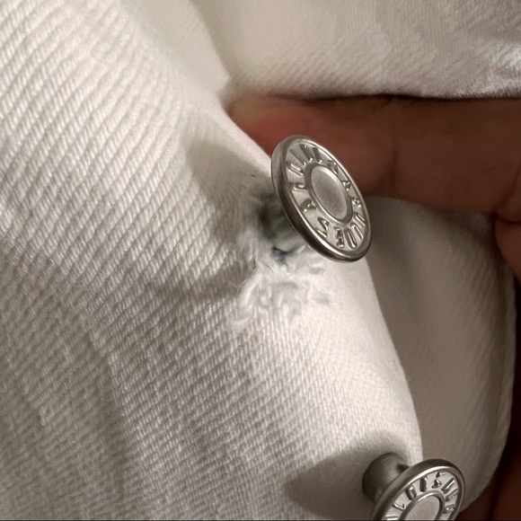 NEW Agolde Criss Cross Wide Leg Jeans in Paste - Picture 7 of 11